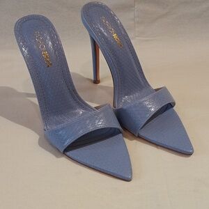 Cornflower Blue Heels